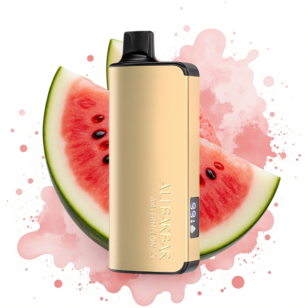 Alibarbar Ingot 9000 Puffs 22ml Watermelon Ice