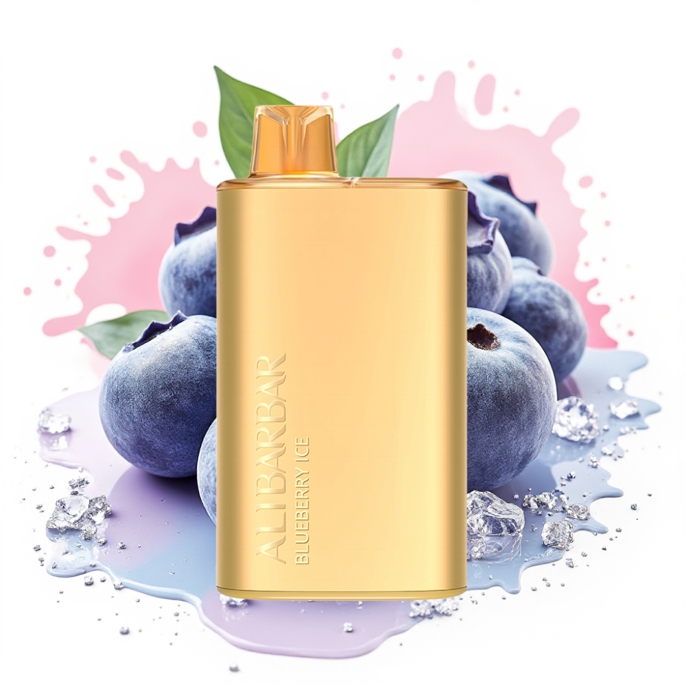 Alibarbar Rich 8000 Puffs 20ml 2000mAh Blueberry Ice Disposable Vape