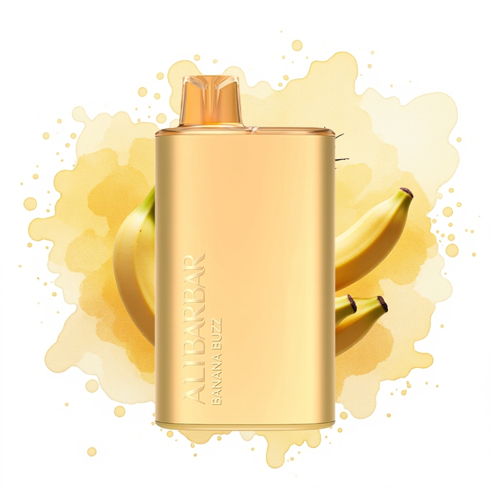 Alibarbar Rich 8000 Puffs 20ml Banana Buzz Disposable Vape