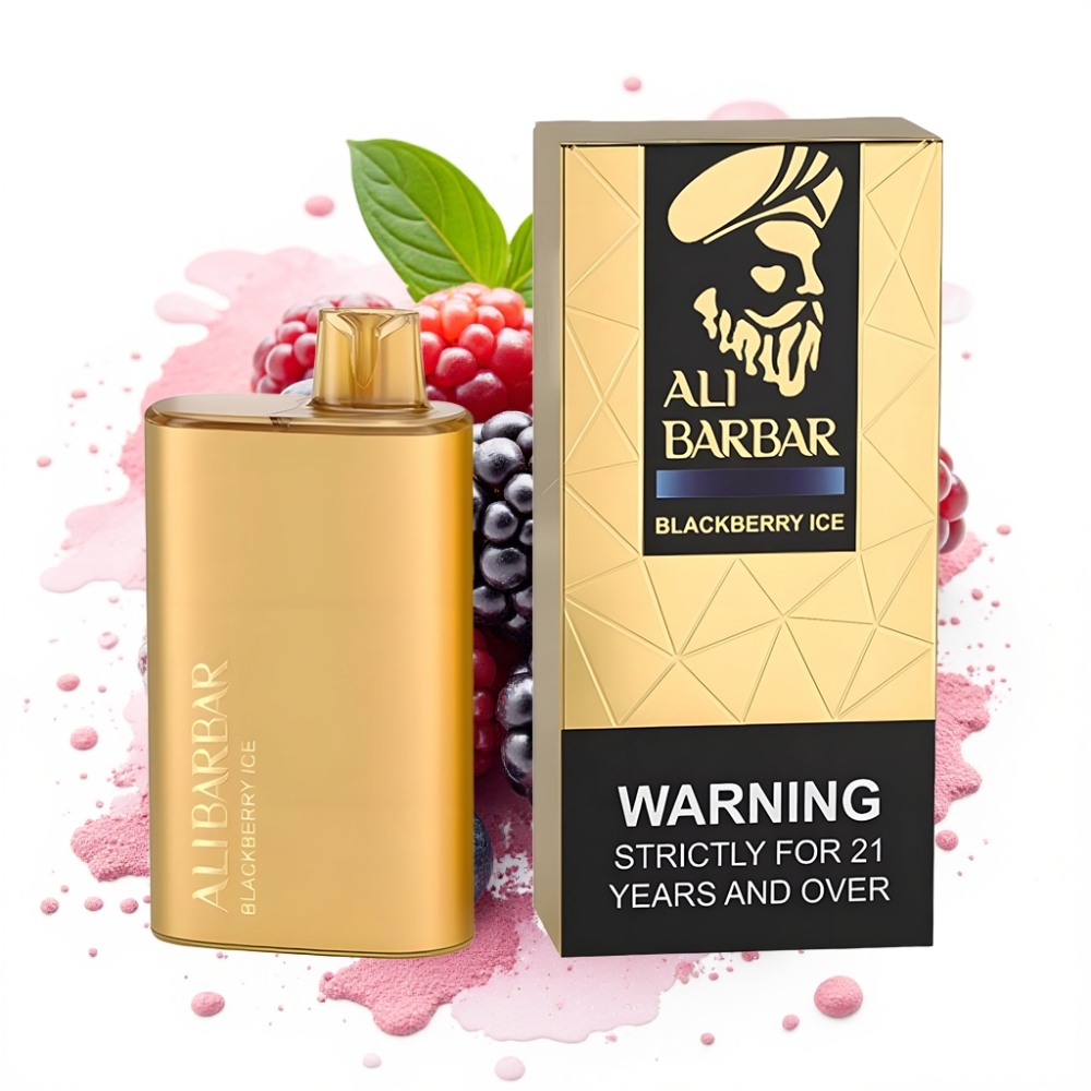 Alibarbar Rich 8000 Puffs 20ml Blackberry Ice Disposable Vape