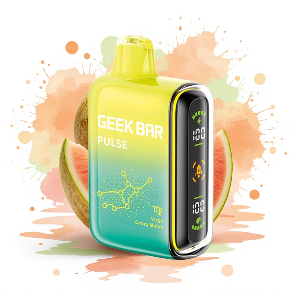 Geek Bar Pulse 15000 Puffs 16ML 5% 650mAh USB-C Adjustable Airflow Zodiac Edition