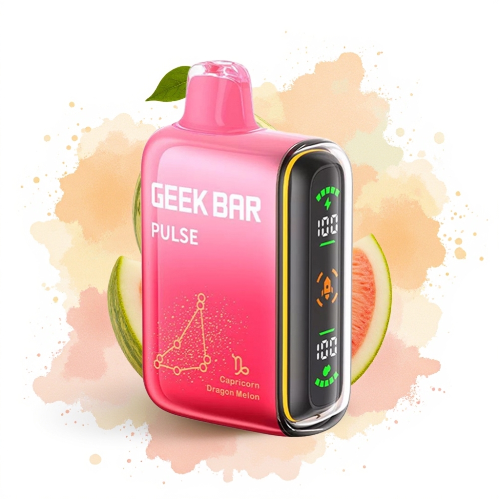 Geek Bar Pulse 15000 Puffs 16ML 5% 650mAh USB-C Adjustable Airflow Zodiac Edition
