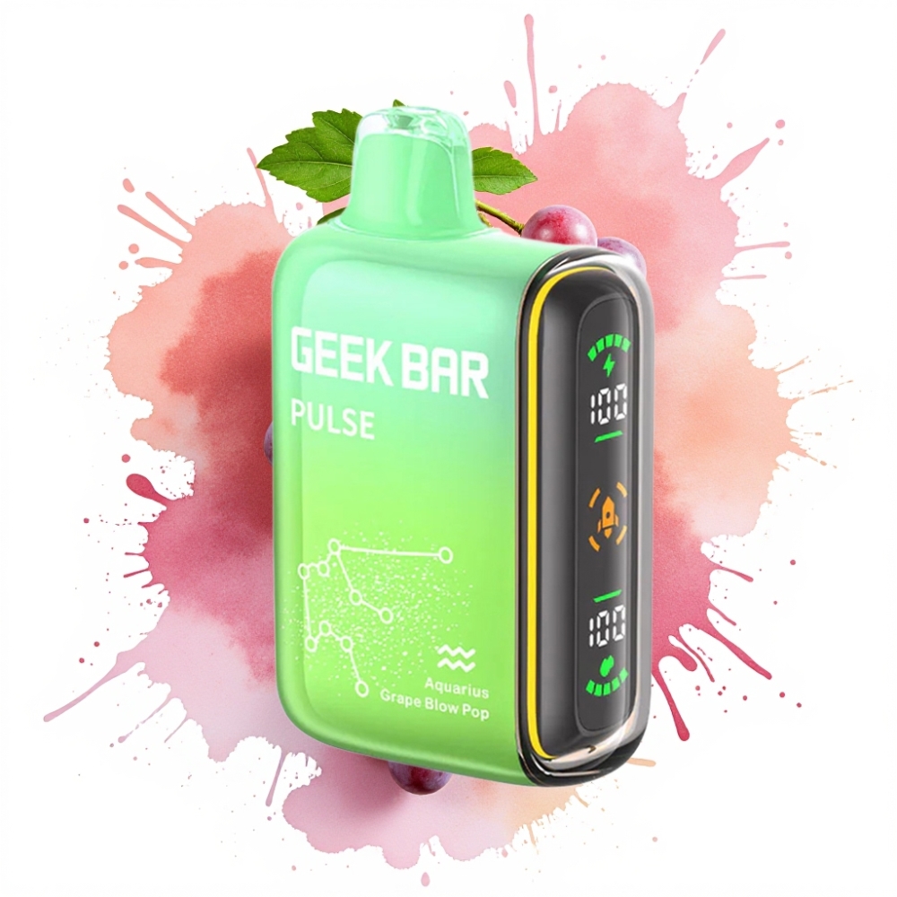 Geek Bar Pulse 15000 Puffs 16ML 5% 650mAh USB-C Adjustable Airflow Zodiac Edition