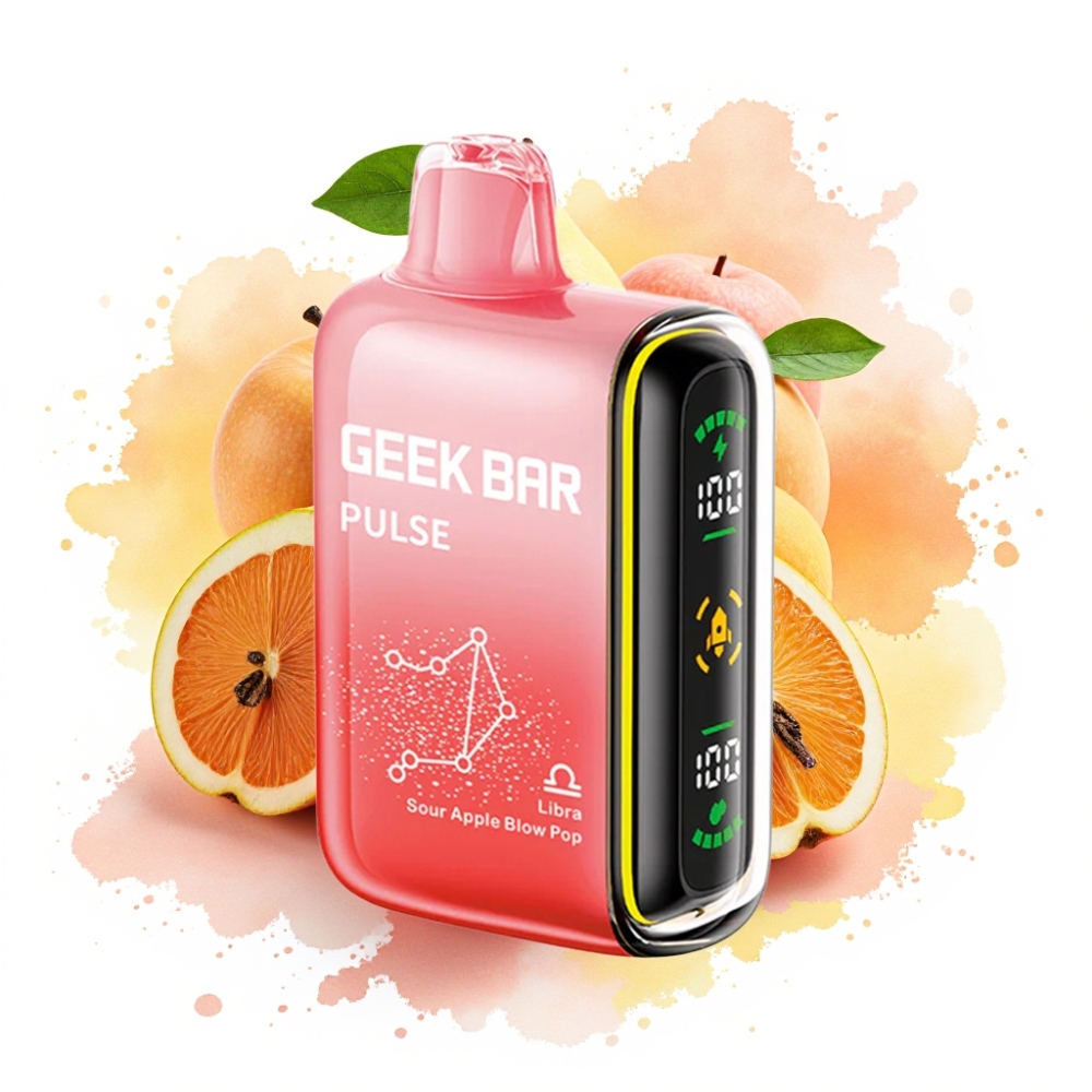 Geek Bar Pulse 15000 Puffs 16ML 5% 650mAh USB-C Adjustable Airflow Zodiac Edition