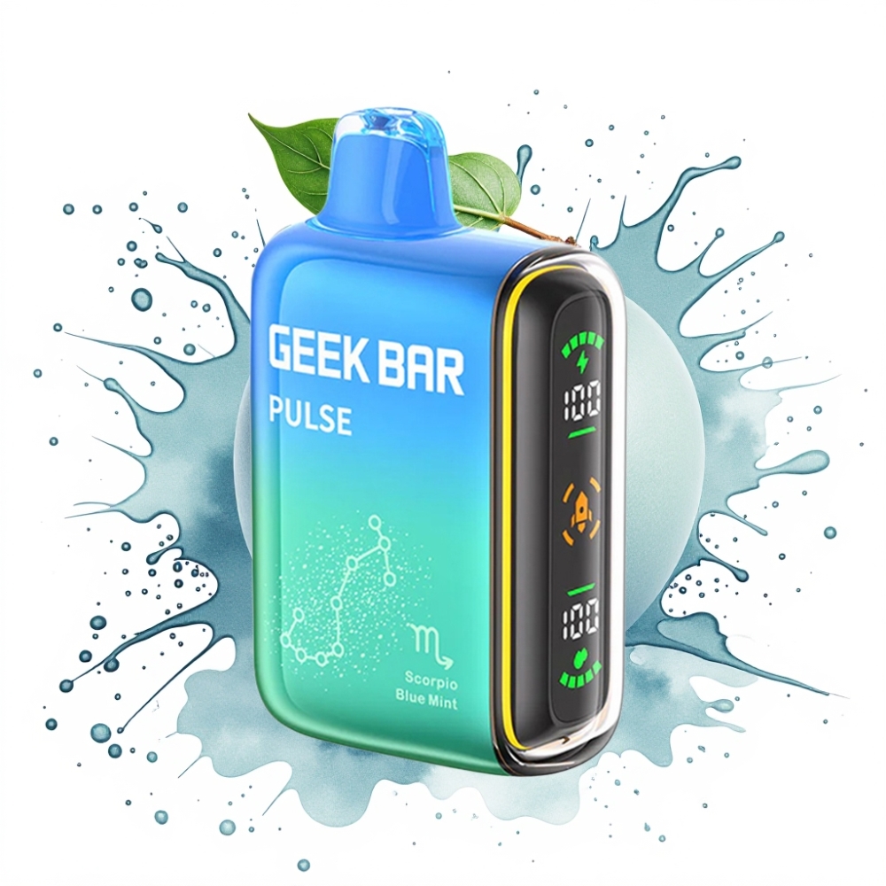 Geek Bar Pulse 15000 Puffs 16ML 5% 650mAh USB-C Adjustable Airflow Zodiac Edition