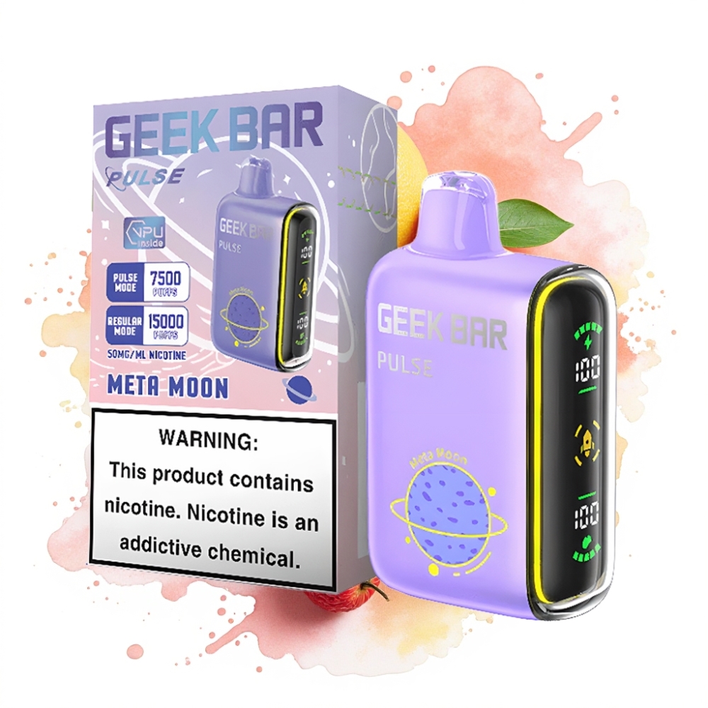 Geek Bar Pulse 15000 Puffs 16ML 5% USB-C 650mAh Adjustable Airflow Planet Edition