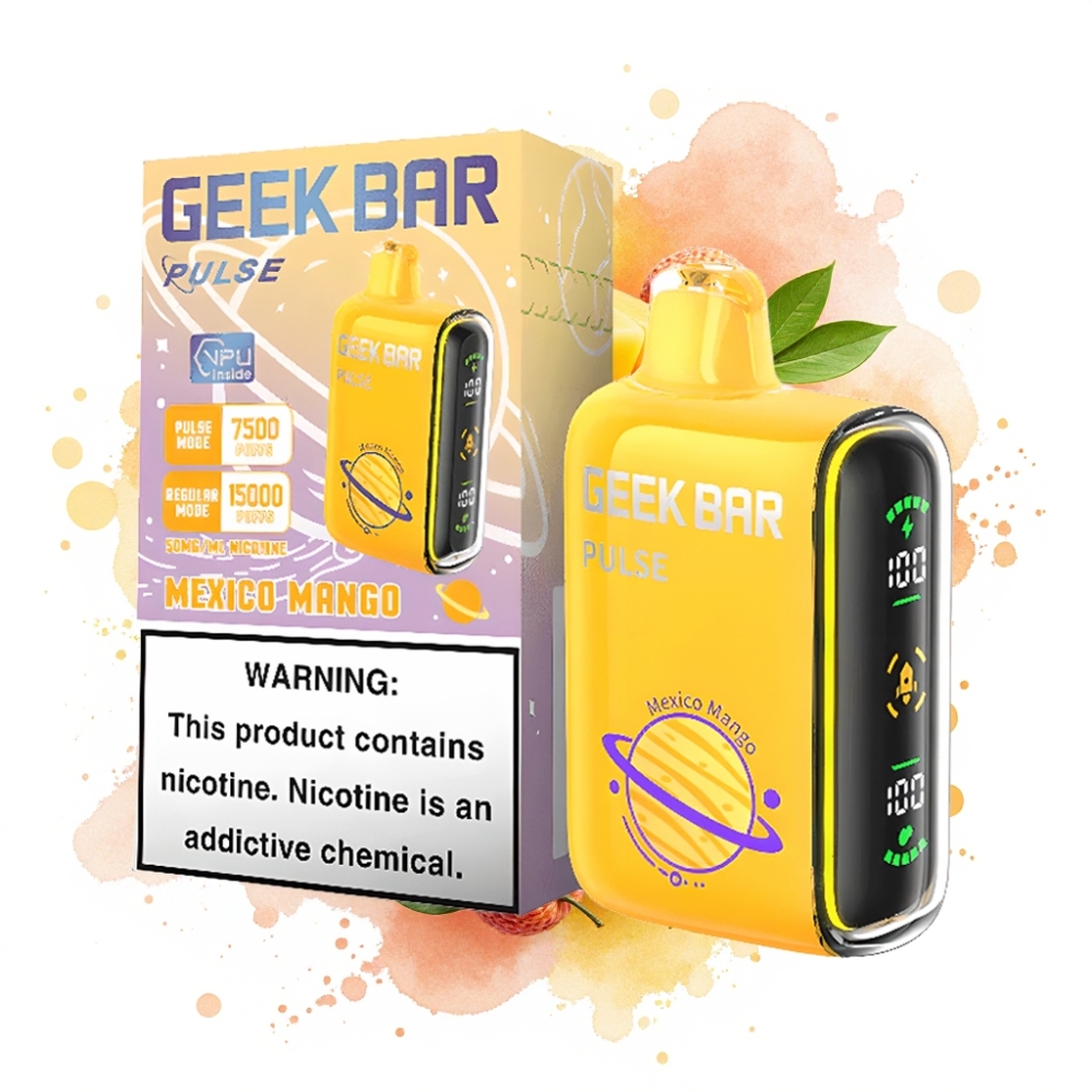 Geek Bar Pulse 15000 Puffs 16ML 5% USB-C 650mAh Adjustable Airflow Planet Edition