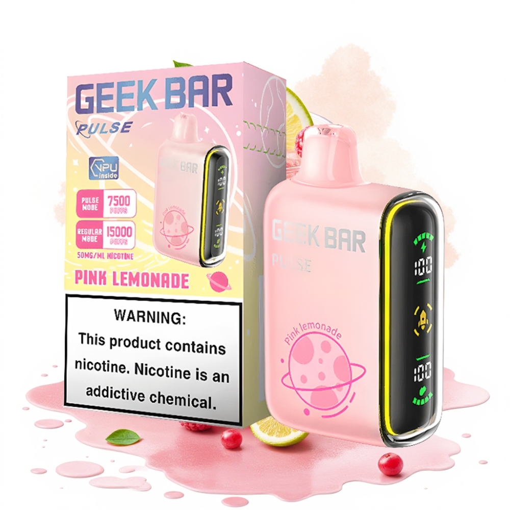 Geek Bar Pulse 15000 Puffs 16ML 5% USB-C 650mAh Adjustable Airflow Planet Edition