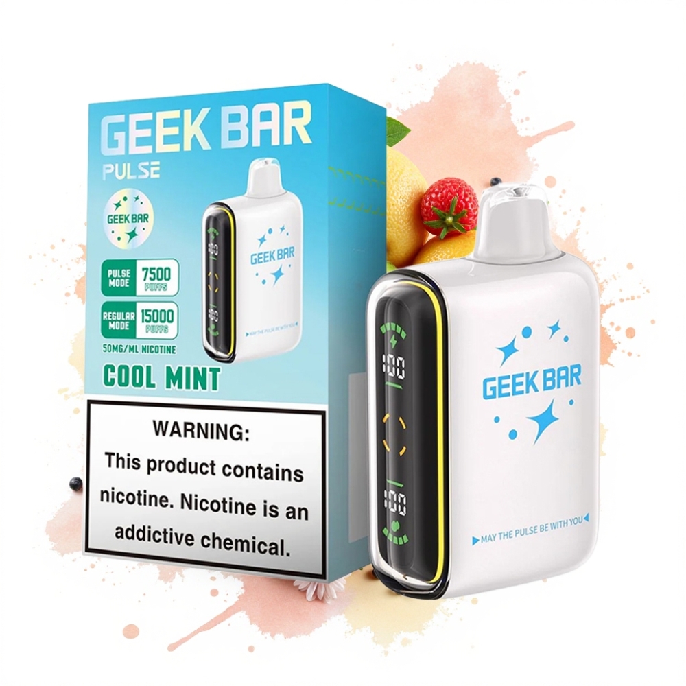 Geek Bar Pulse 15000 Puffs 16ML 5% USB-C 650mAh Adjustable Airflow Planet Edition