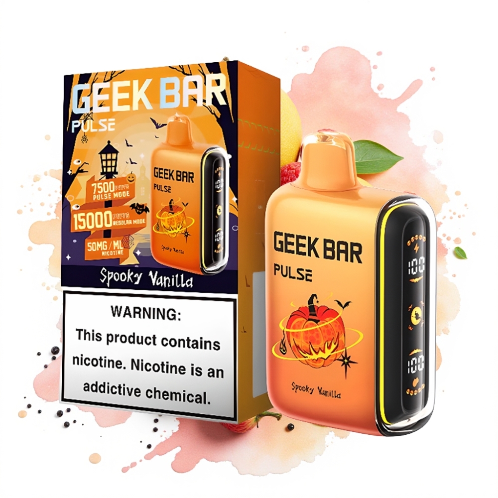Geek Bar Pulse 15000 Puffs 16ML 5% USB-C Halloween Edition