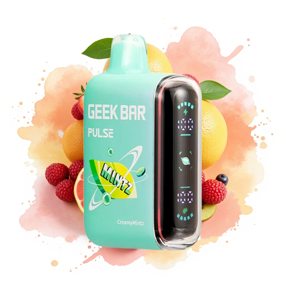 Geek Bar Pulse 15000 Puffs 16ML 5% USB Type-C Mintz Edition