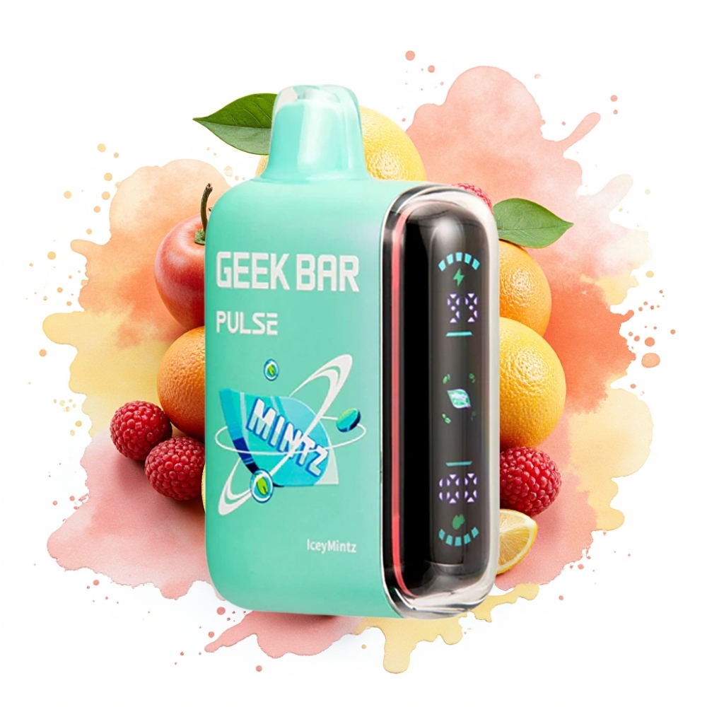 Geek Bar Pulse 15000 Puffs 16ML 5% USB Type-C Mintz Edition