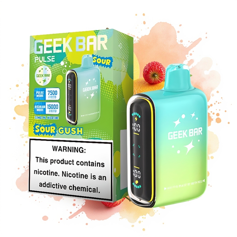 Geek Bar Pulse 15000 Puffs 16ML 5% USB Type-C Sour Edition