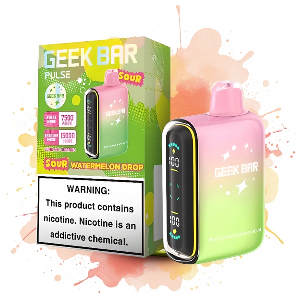 Geek Bar Pulse 15000 Puffs 16ML 5% USB Type-C Sour Edition