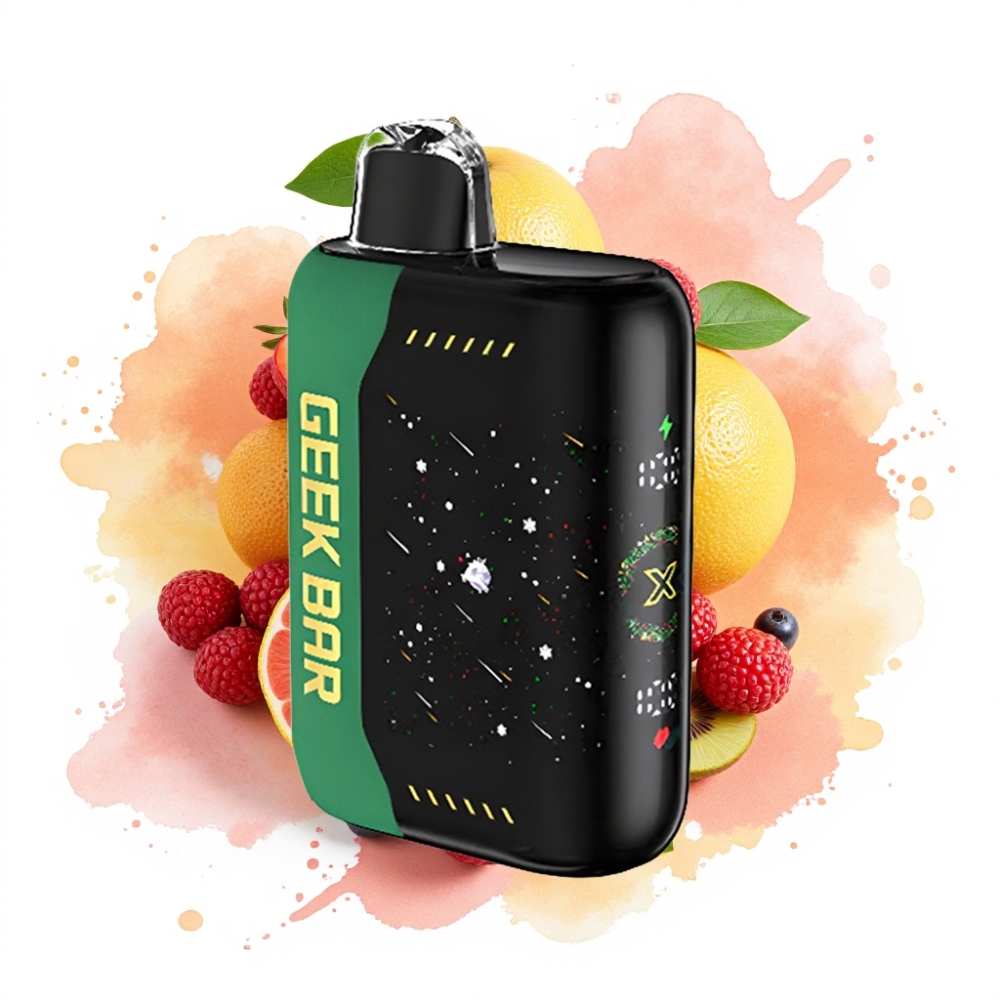 Geek Bar Pulse X 25000 Puffs 18mL 0-5% Nicotine Dual Mesh Coil Christmas Edition