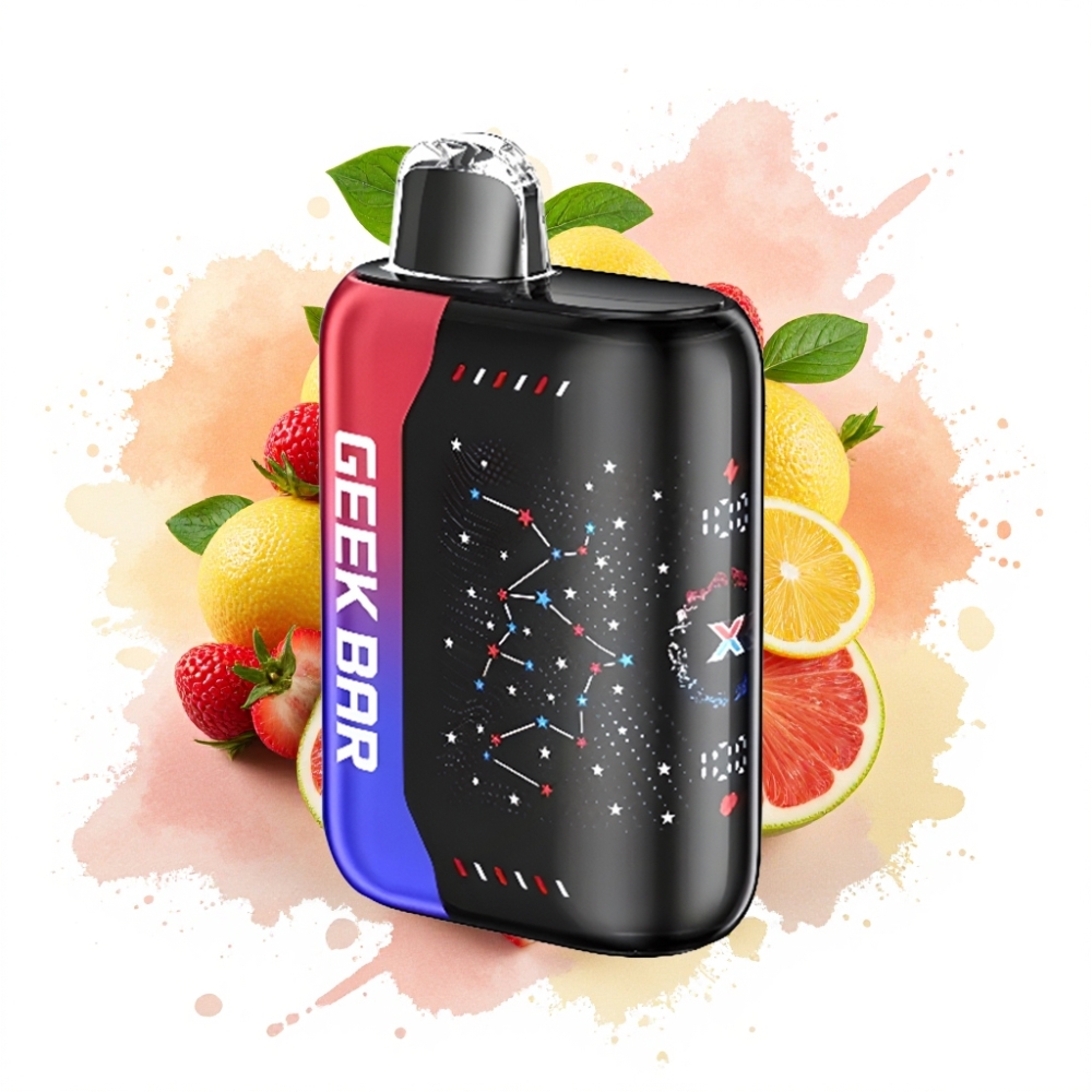 Geek Bar Pulse X 25000 Puffs 18mL Dual Mesh Coil USB Type-C Patriot Edition
