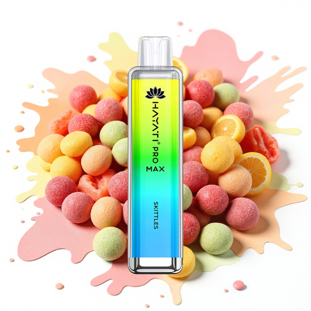 Hayati Pro Max 4000 Puffs Rechargeable Dual Mesh Skittles