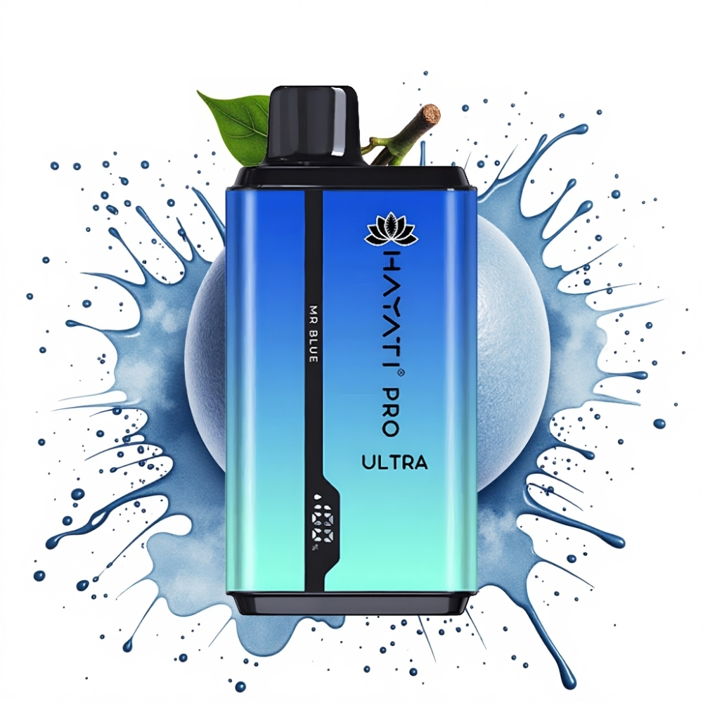 Hayati Pro Ultra 15000 Puffs 850mAh 24ml 2% Mr Blue