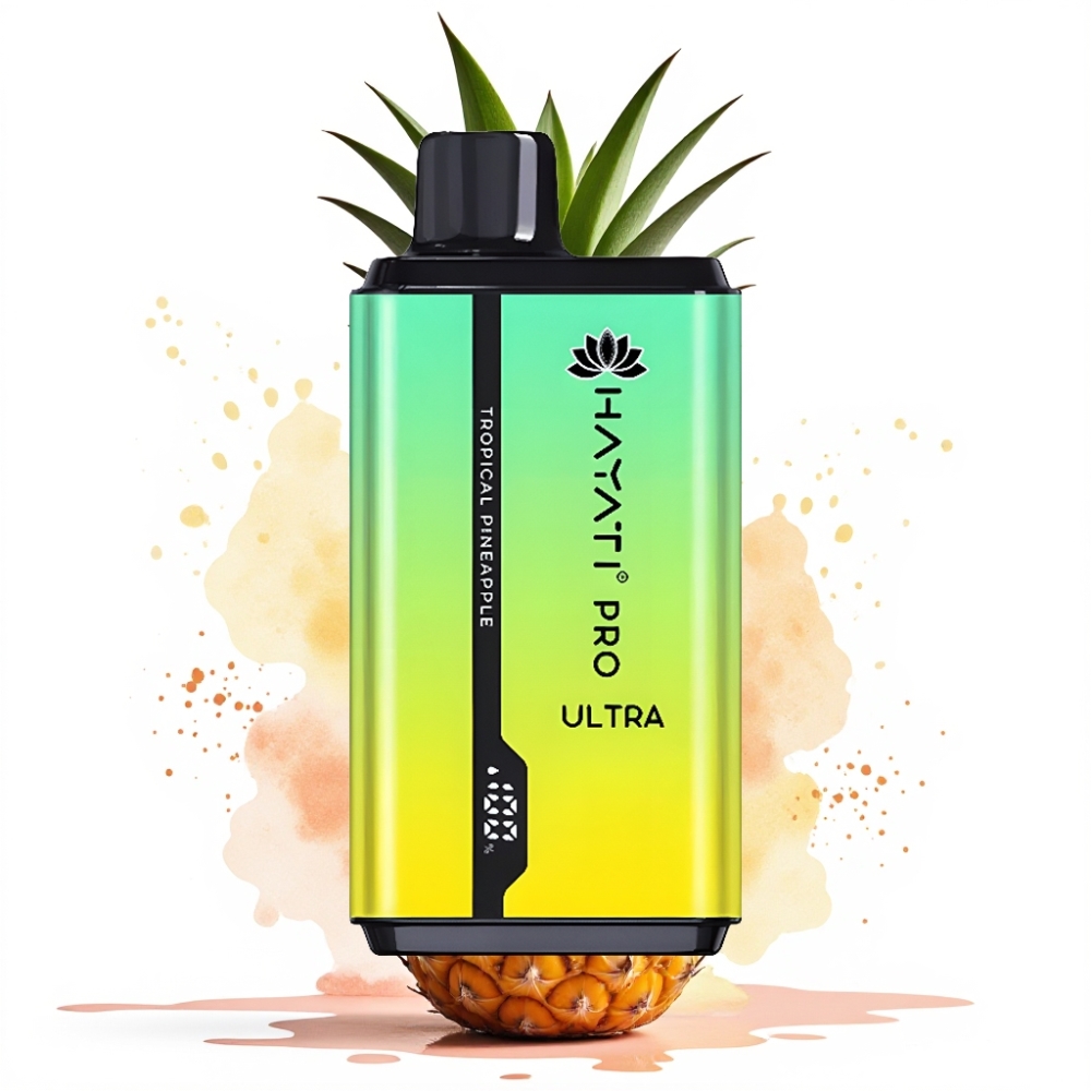 Hayati Pro Ultra 15000 Puffs 850mAh 24ml 2% Tropical Pineapple