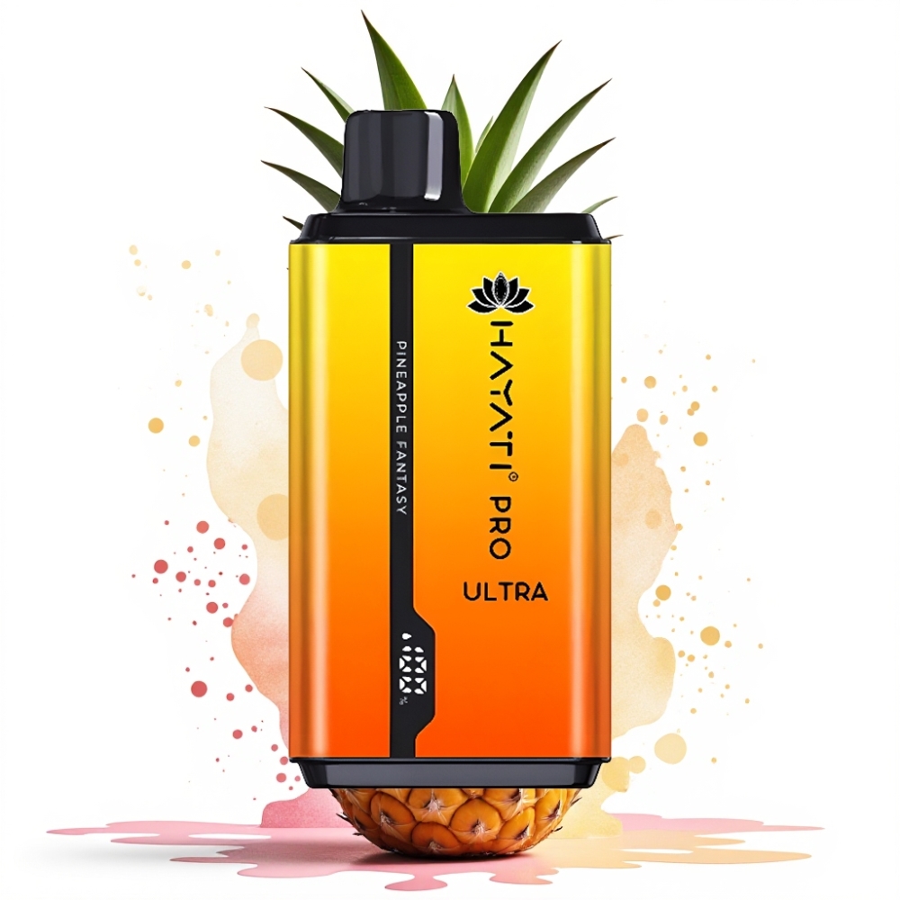 Hayati Pro Ultra 15000 Puffs 850mAh 2×12ml 2% Pineapple Fantasy