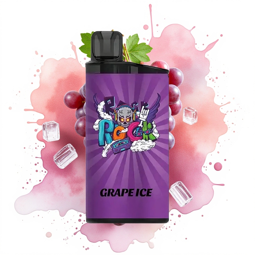IGET Bar 3500 Puffs 1400mAh 1.2 Ohm Mesh Grape Ice