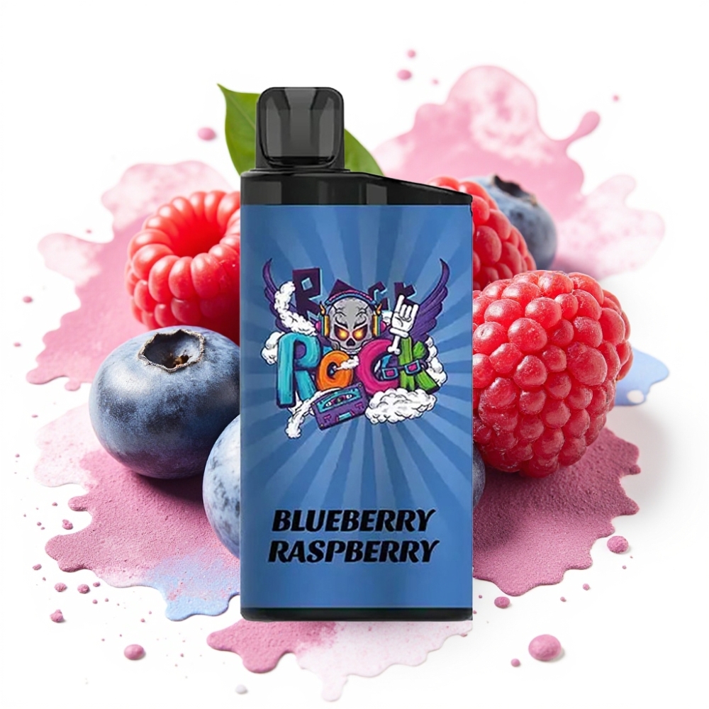 IGET Bar 3500 Puffs 1.2 Ohm Mesh 1400mAh Blueberry Raspberry