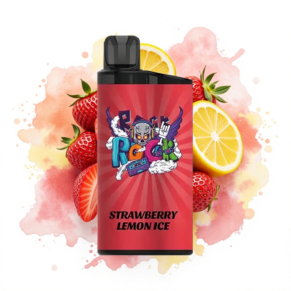 IGET Bar 3500 Puffs Strawberry Lemon Ice 1400mAh 1.2 Ohm Mesh