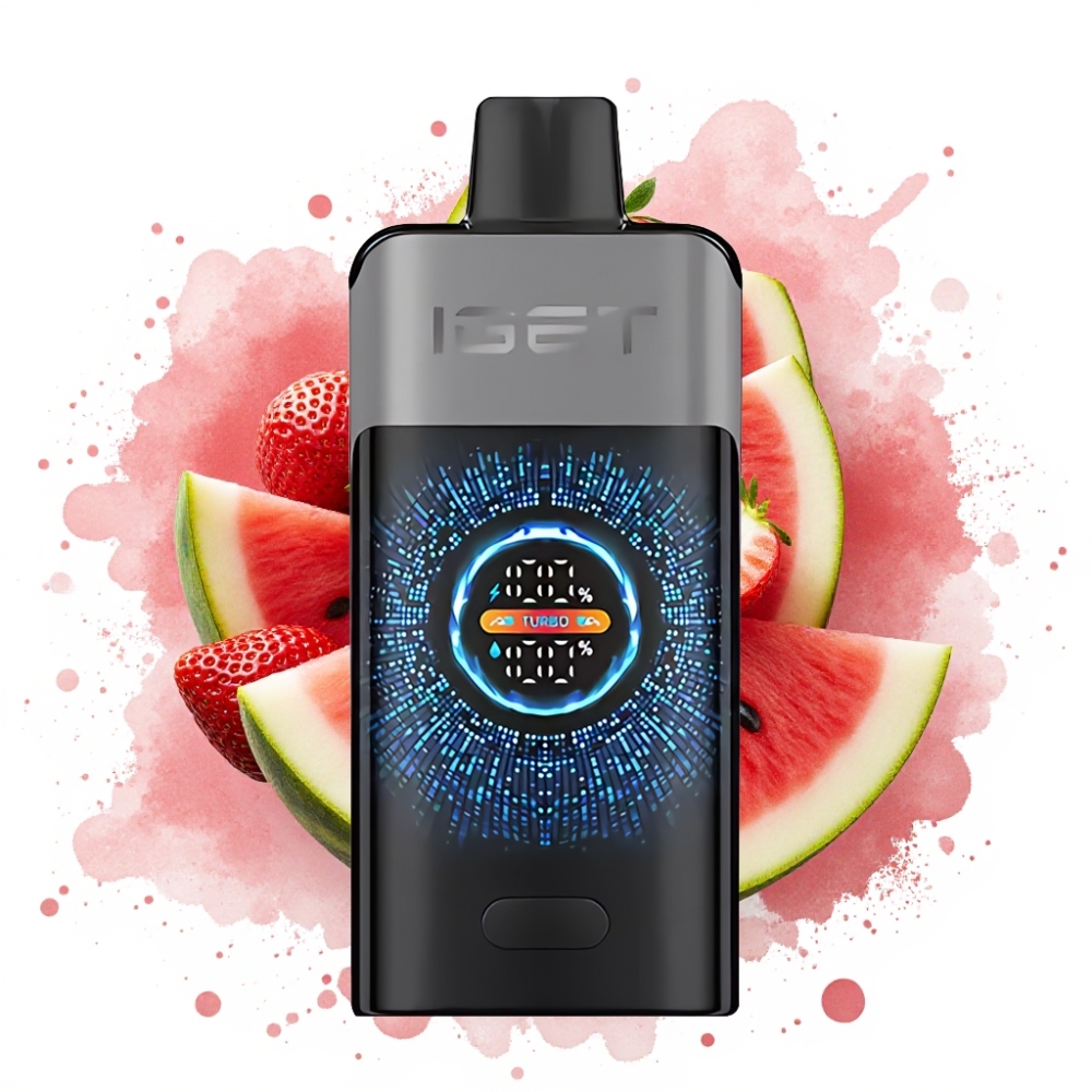 IGET ONE 12000 Puffs 2700mAh Dual Mesh Strawberry Watermelon Ice