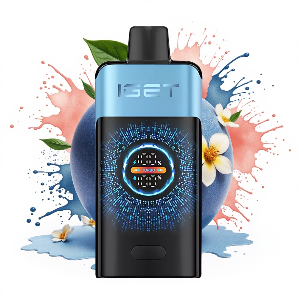 IGET ONE 12000 Puffs Turbo 2700mAh Dual Mesh Blue Monster