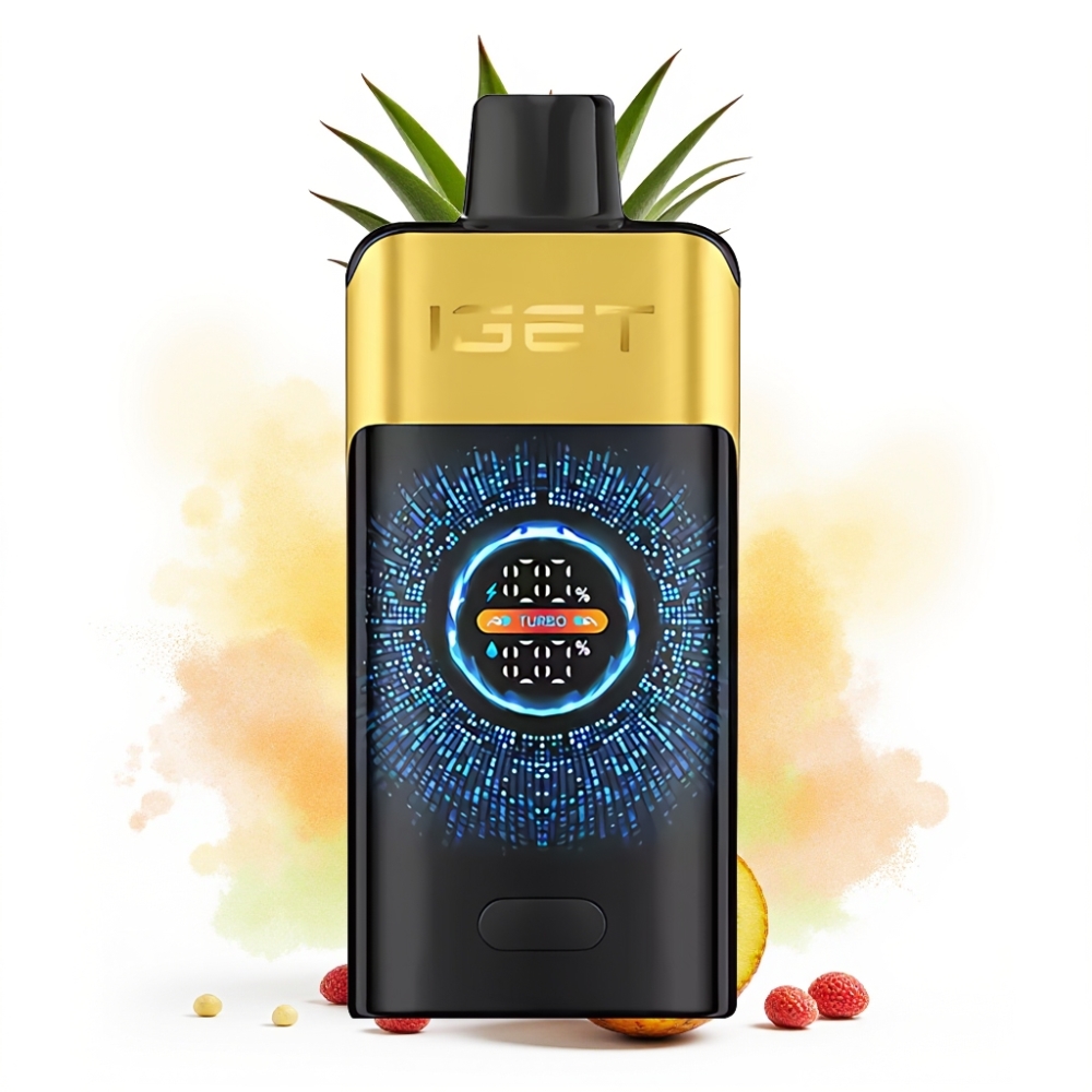 IGET ONE 12000 Puffs Turbo 2700mAh Dual Mesh Kiwi Pineapple