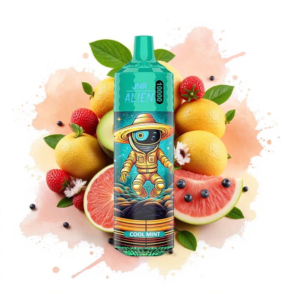 JNR Alien 10000 Puffs 850mAh 20ml Cool Mint