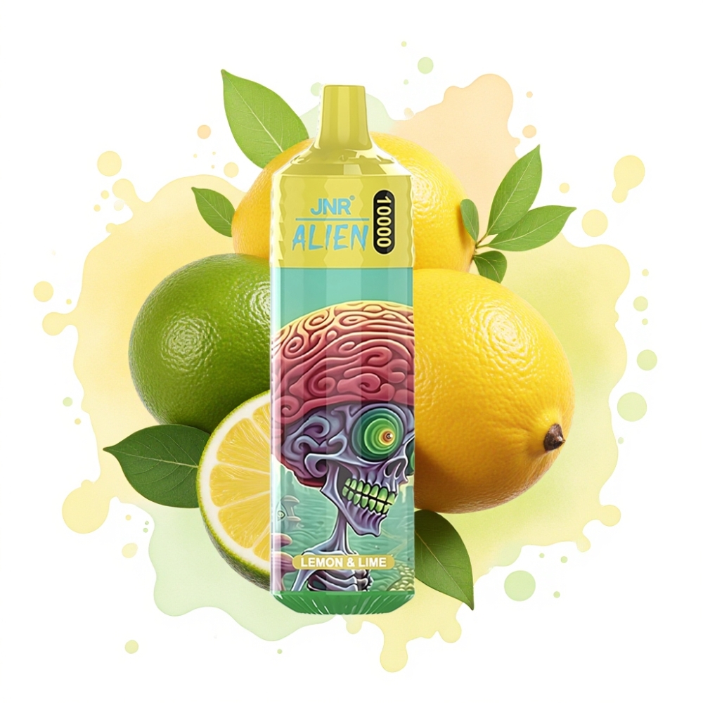 JNR Alien 10000 Puffs 850mAh 20ml Lemon & Lime