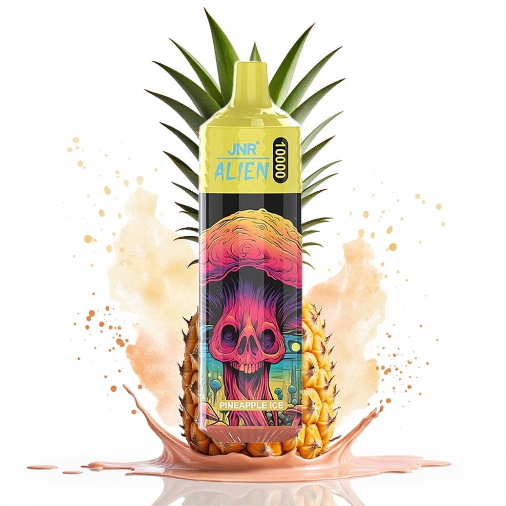 JNR Alien 10000 Puffs 850mAh 20ml Pineapple Ice RGB