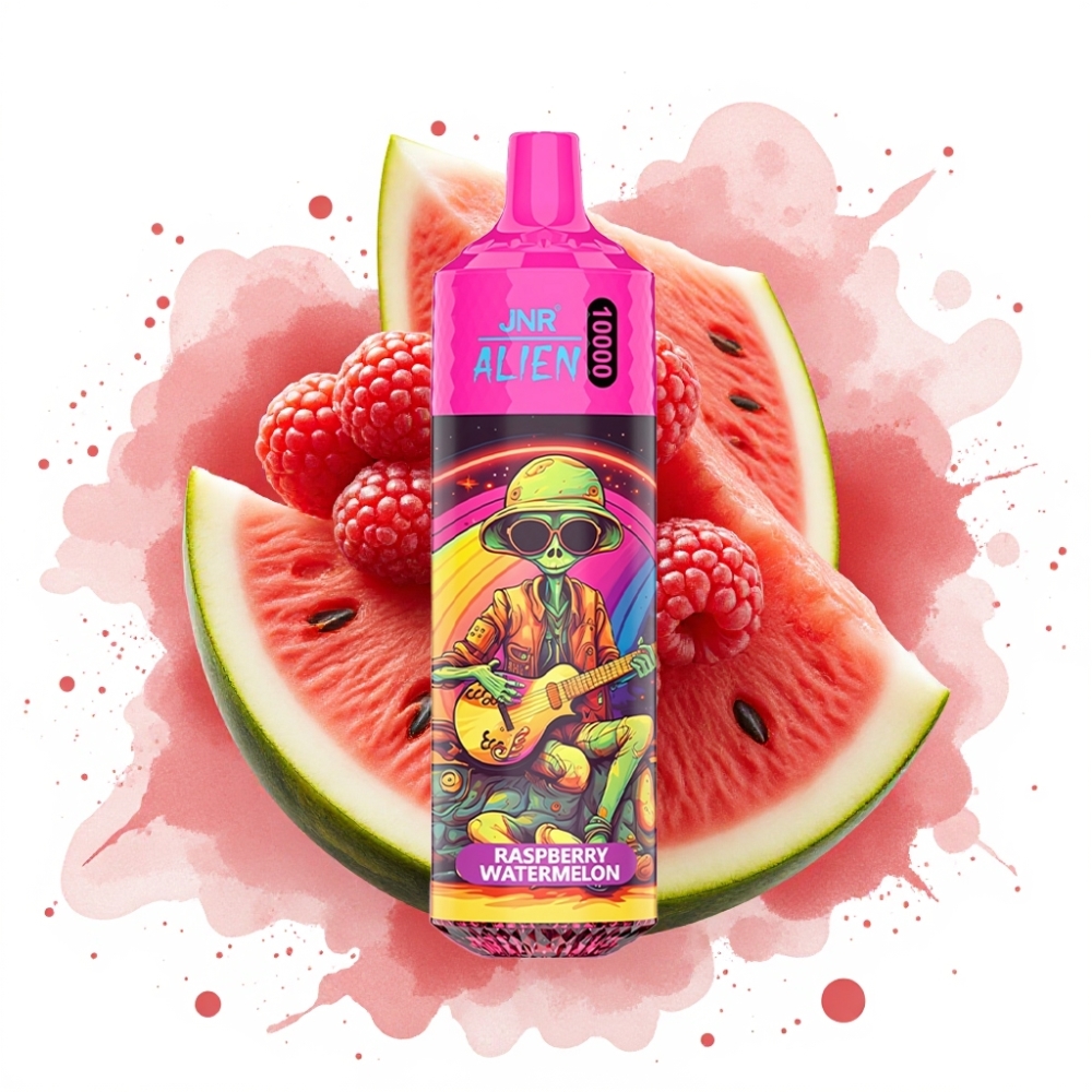 JNR Alien 10000 Puffs 850mAh 20ml Raspberry Watermelon