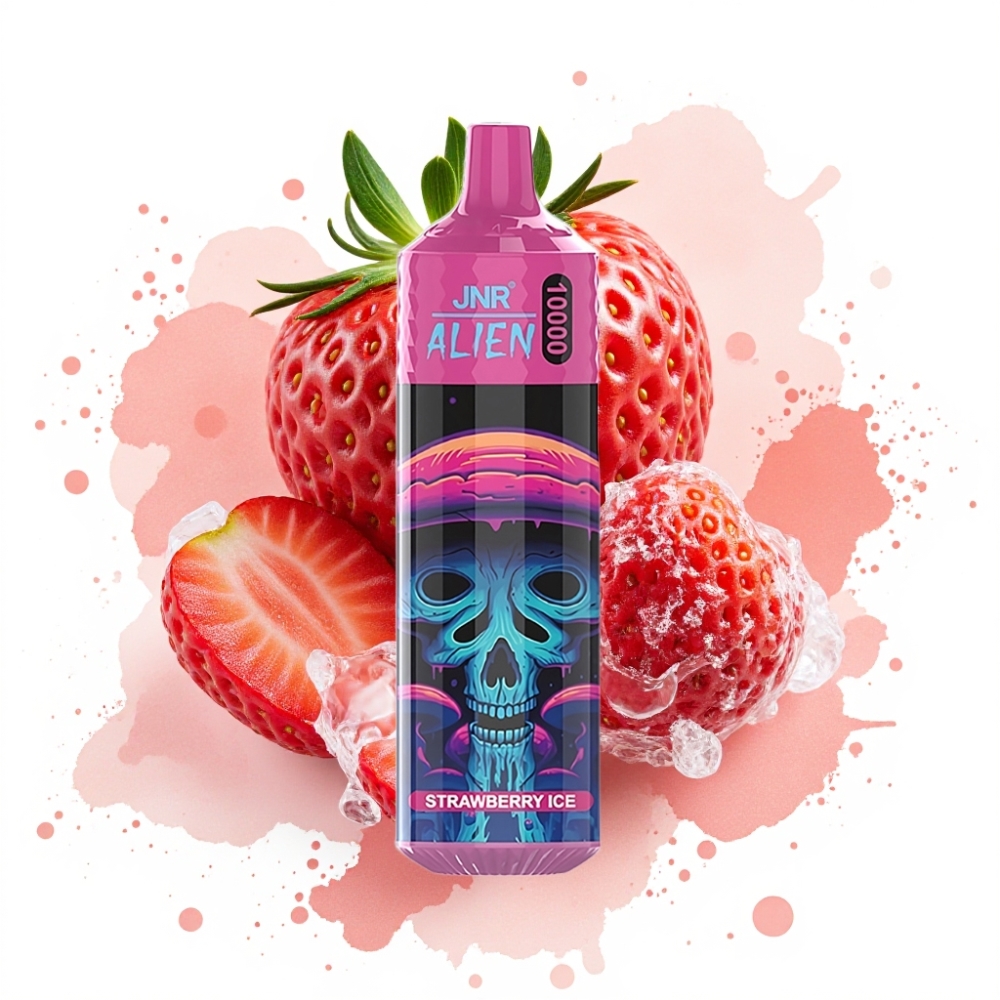 JNR Alien 10000 Puffs 850mAh 20ml Strawberry Ice