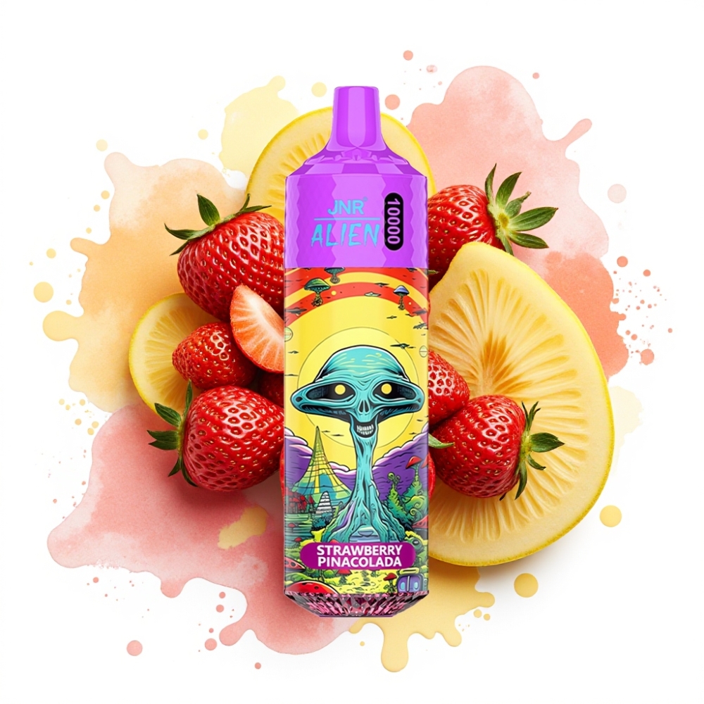 JNR Alien 10000 Puffs 850mAh 20ml Strawberry Pina Colada