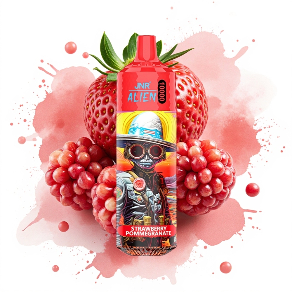 JNR Alien 10000 Puffs 850mAh 20ml Strawberry Pomegranate