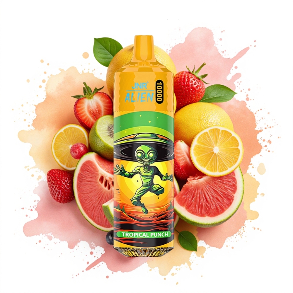 JNR Alien 10000 Puffs Tropical Punch 850mAh 20ml RGB Type-C