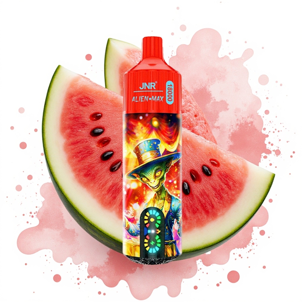 JNR Alien Max 18000 Puffs Dual Mesh 28ml Watermelon Ice