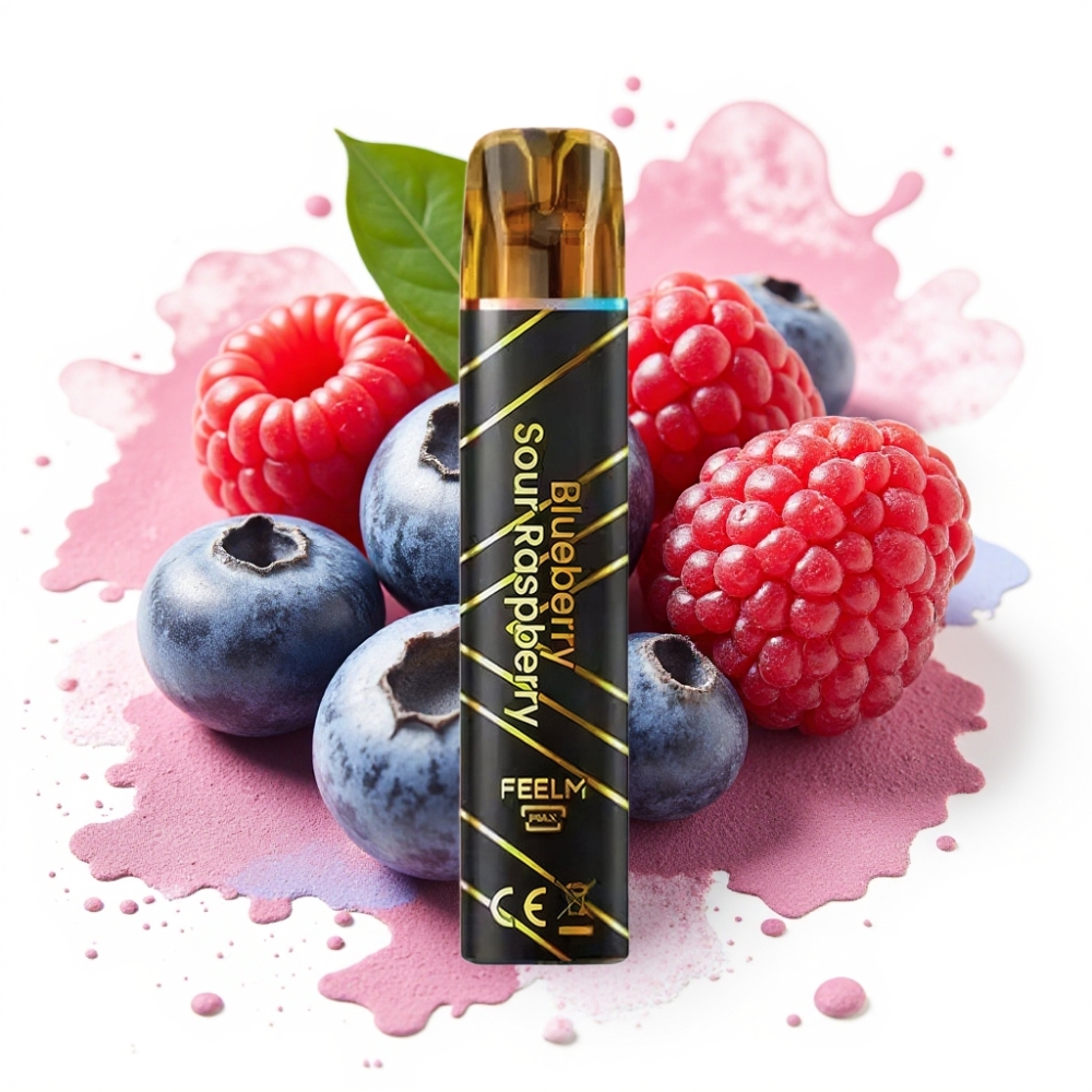 JNR Black&Golden 800 Puffs 550mAh 2ml TPD Blueberry Sour Raspberry Disposable Vape