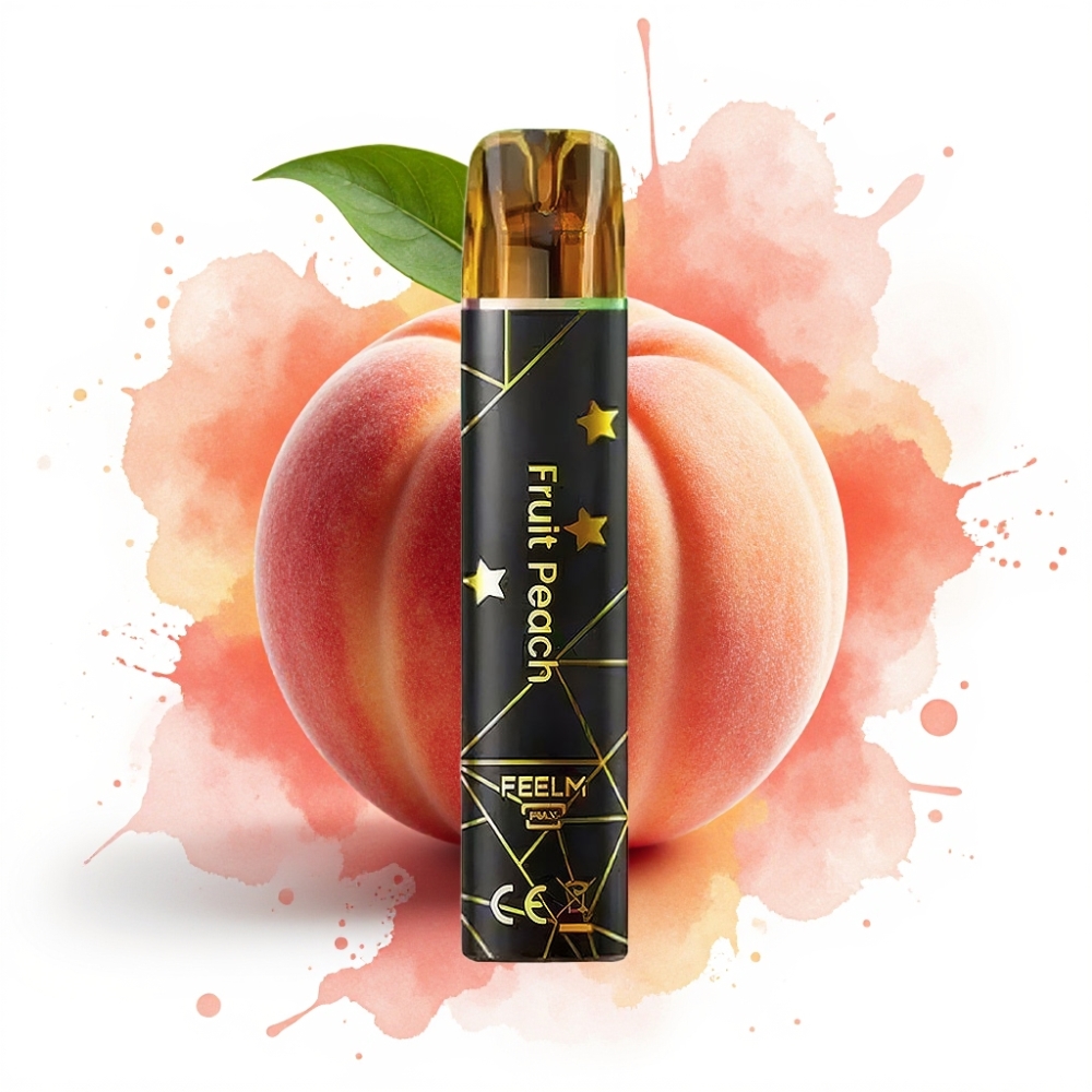 JNR Black&Golden 800 Puffs 550mAh 2ml TPD Fruit Peach Disposable Vape
