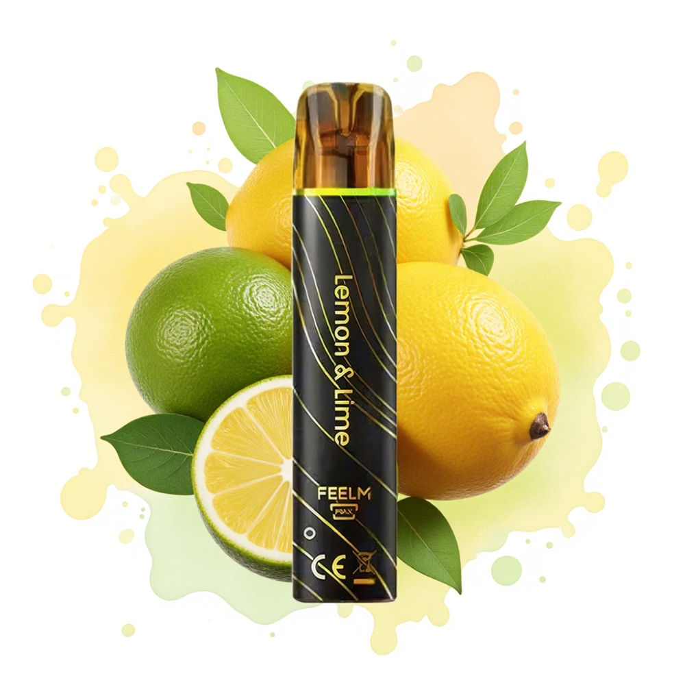 JNR Black&Golden 800 Puffs 550mAh 2ml TPD Lemon & Lime Disposable Vape