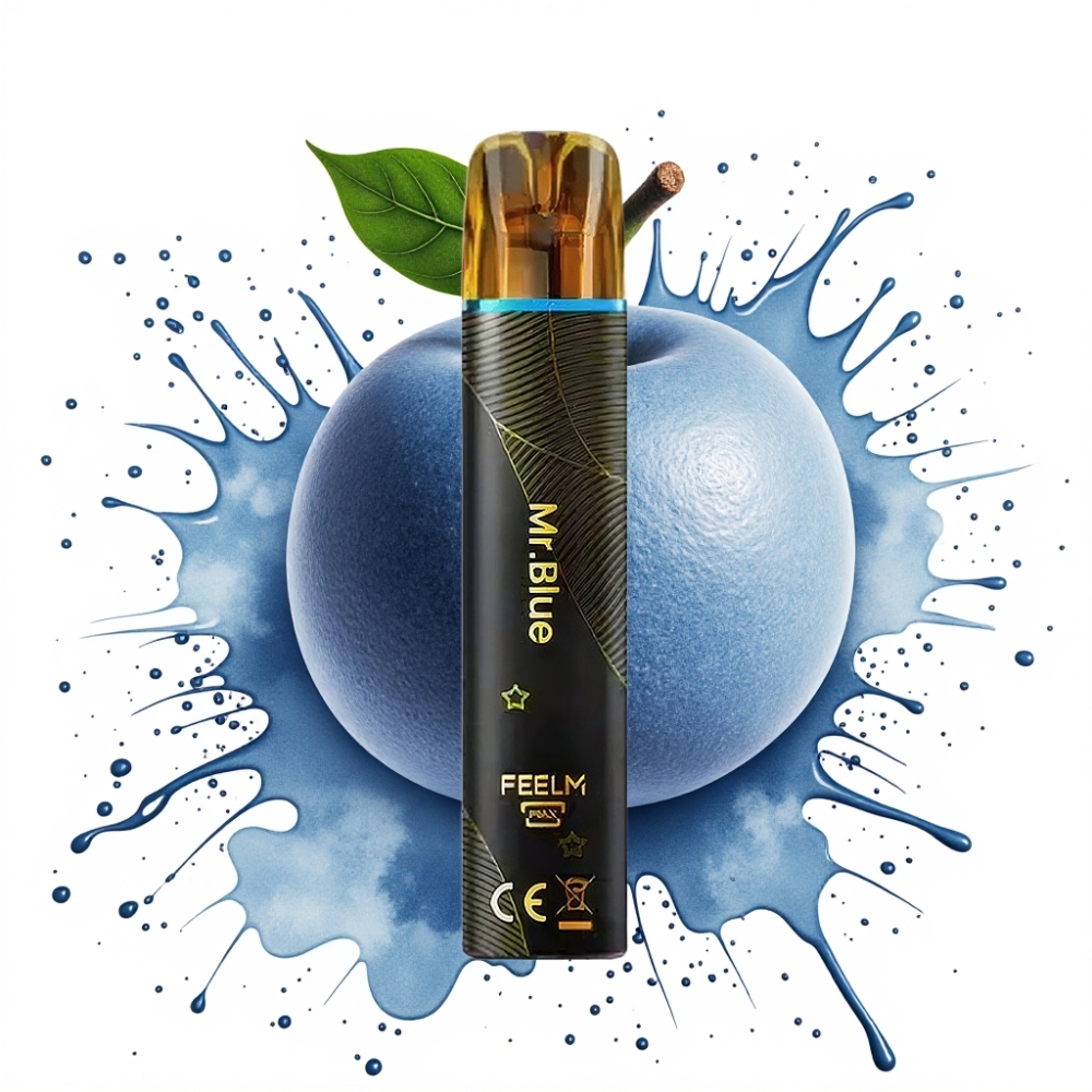 JNR Black&Golden 800 Puffs 550mAh 2ml TPD Mr Blue Disposable Vape