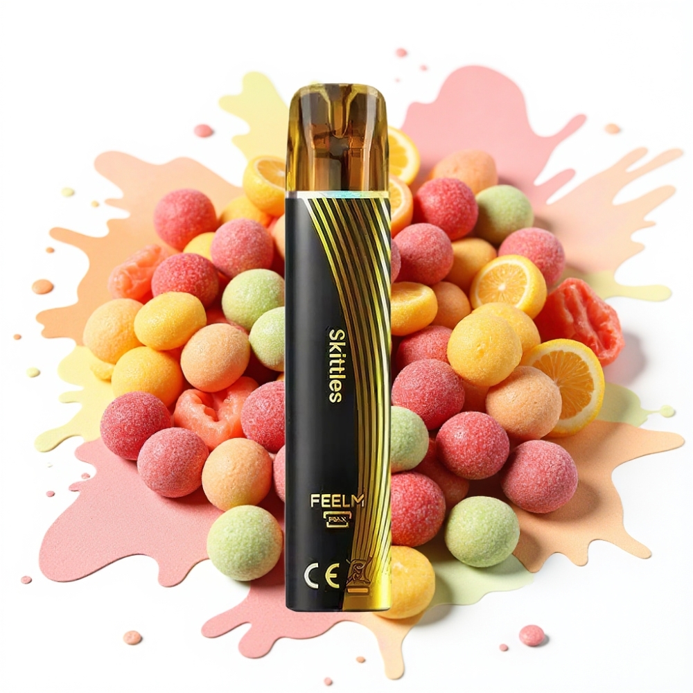 JNR Black&Golden 800 Puffs 550mAh 2ml TPD Skittles Disposable Vape