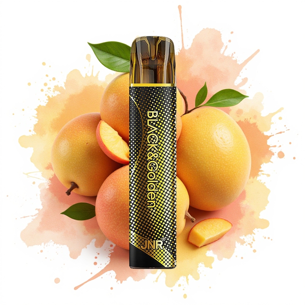 JNR Black&Golden 800 Puffs 550mAh 2ml TPD Triple Mango Disposable Vape