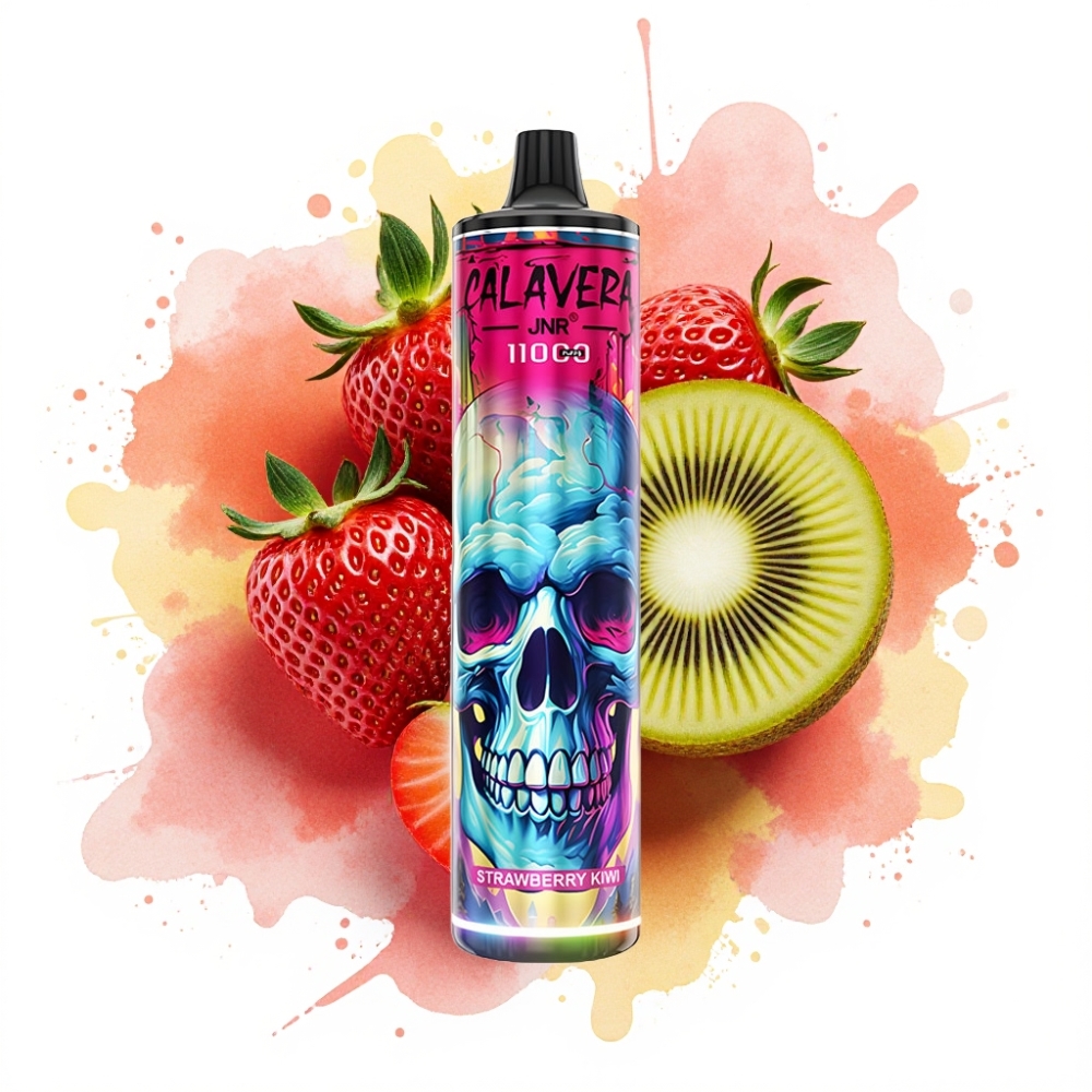 JNR Calavera 11000 Puffs 21ml 850mAh Type-C 1.0ohm Strawberry Kiwi
