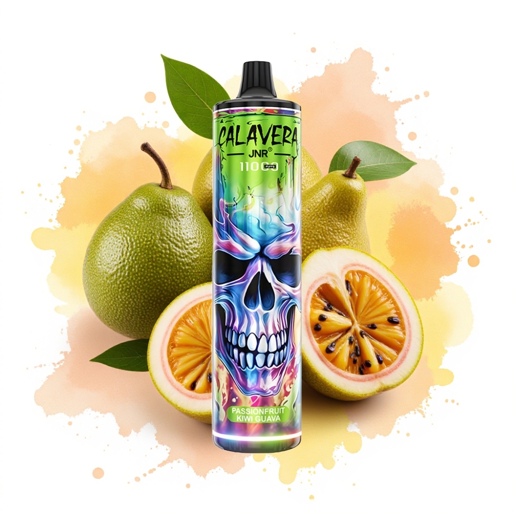 JNR Calavera 11000 Puffs 21ml 850mAh Type-C Passionfruit Kiwi Guava