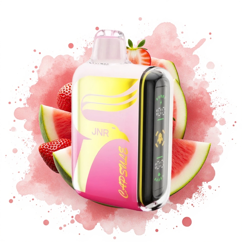 JNR Capsule 15000 Puffs 850mAh 20ml Dual Mesh Coil Strawberry Watermelon Ice