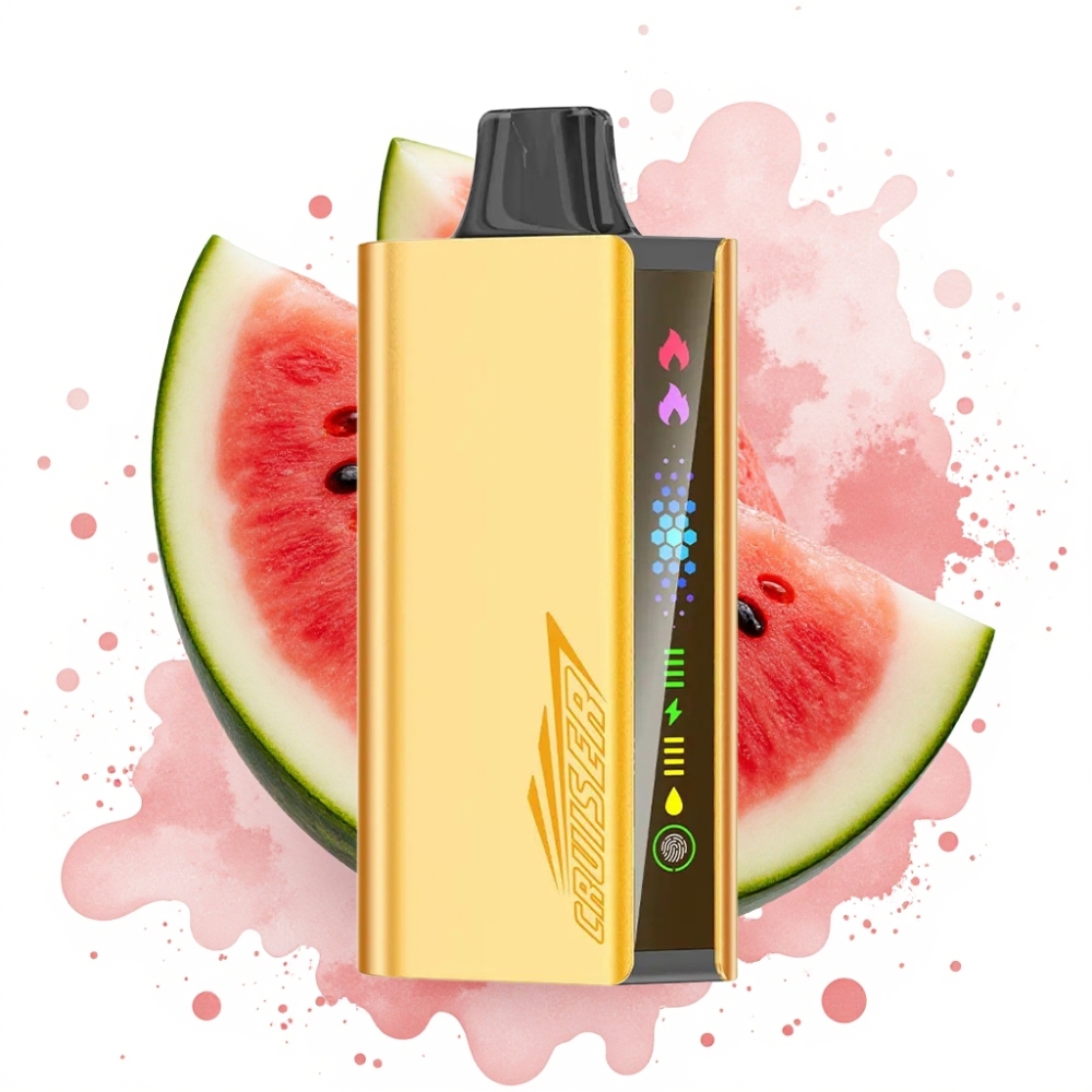 JNR Cruiser 12000 Puffs No-Charge 3500mAh Dual Mesh Watermelon Ice
