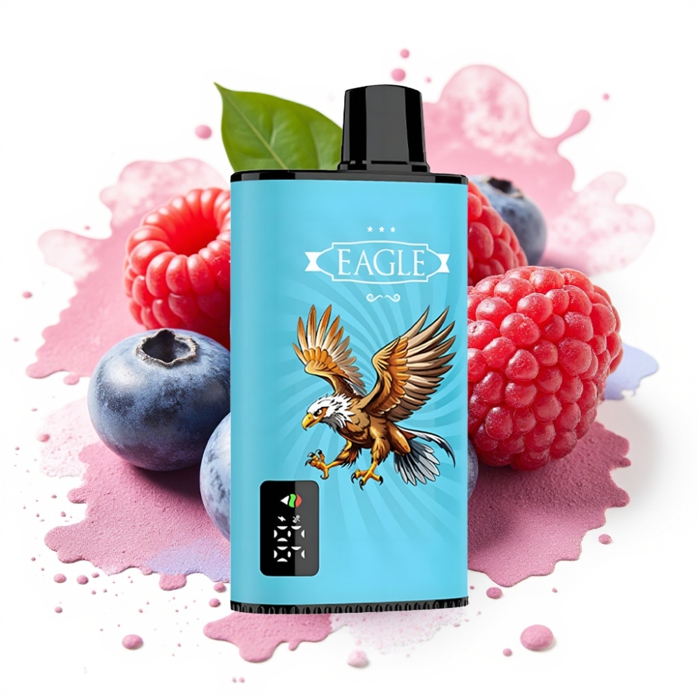 JNR EAGLE Smart 23000 Puffs Digital Screen Adjustable Airflow Blueberry Sour Raspberry